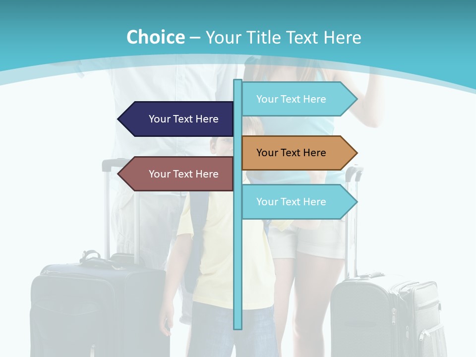 Mother Sunglasses Colour PowerPoint Template