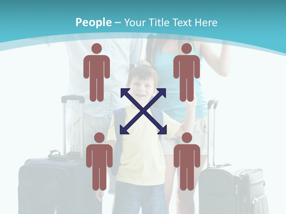 Mother Sunglasses Colour PowerPoint Template