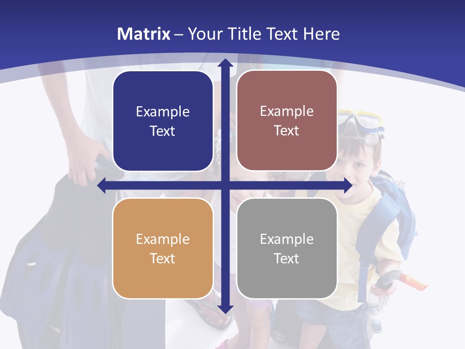 Parent Holiday White PowerPoint Template