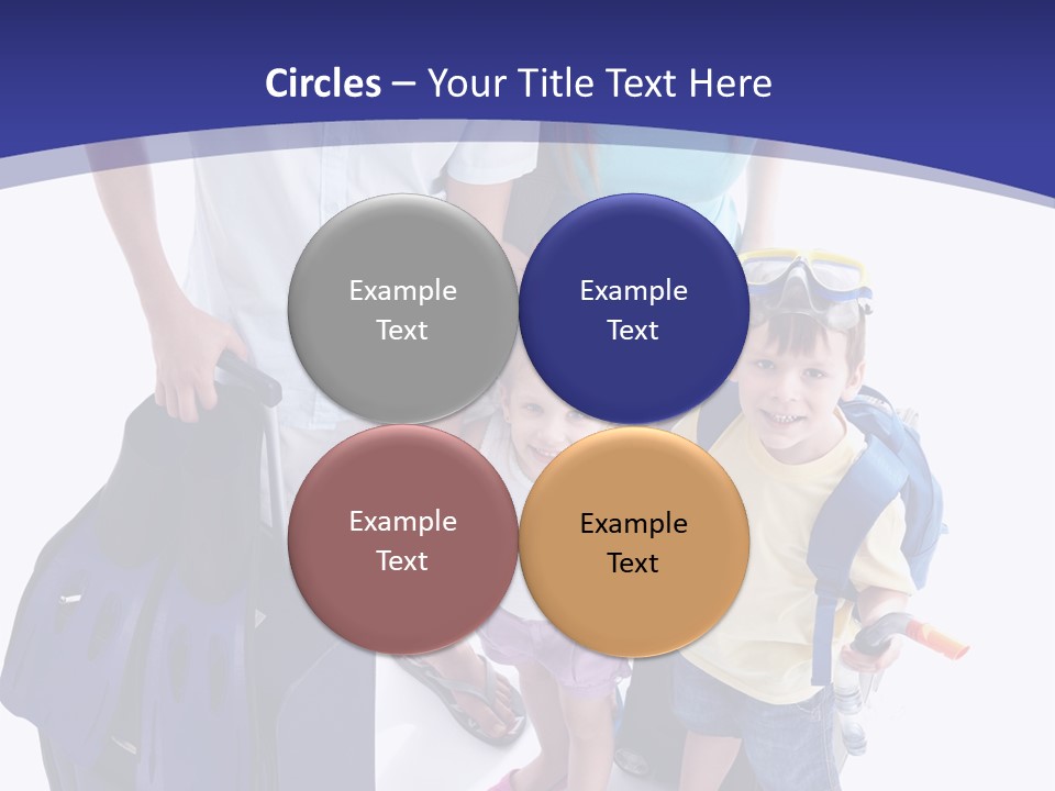 Parent Holiday White PowerPoint Template