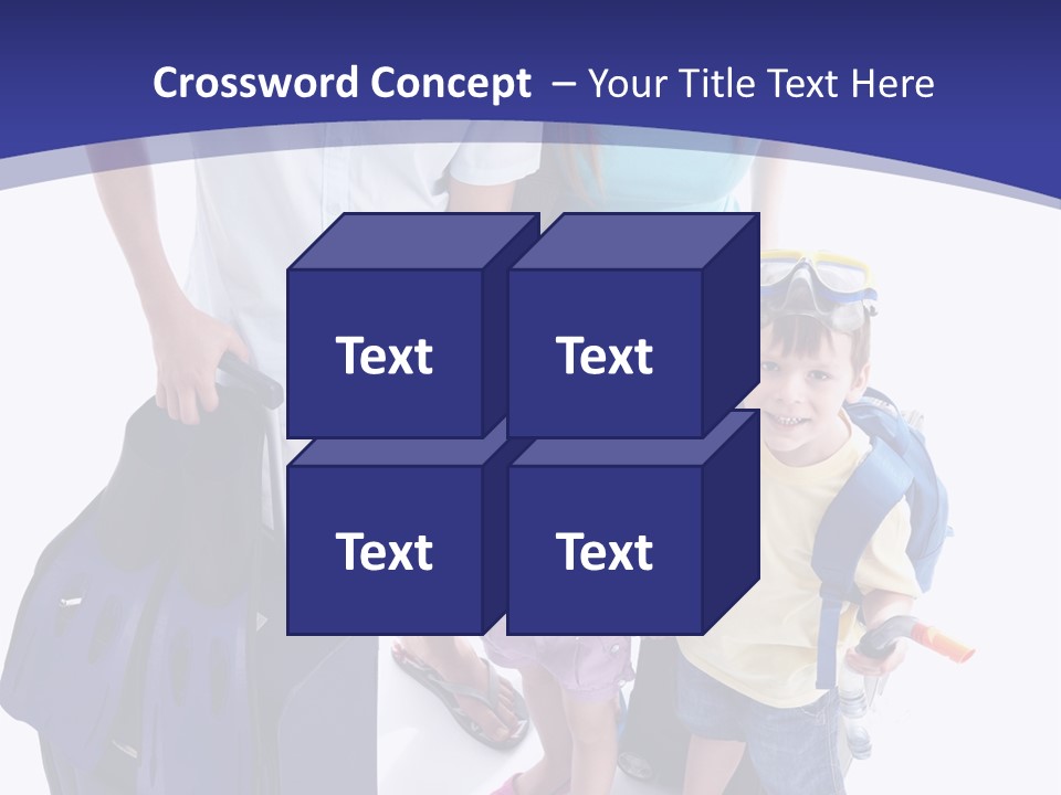 Parent Holiday White PowerPoint Template