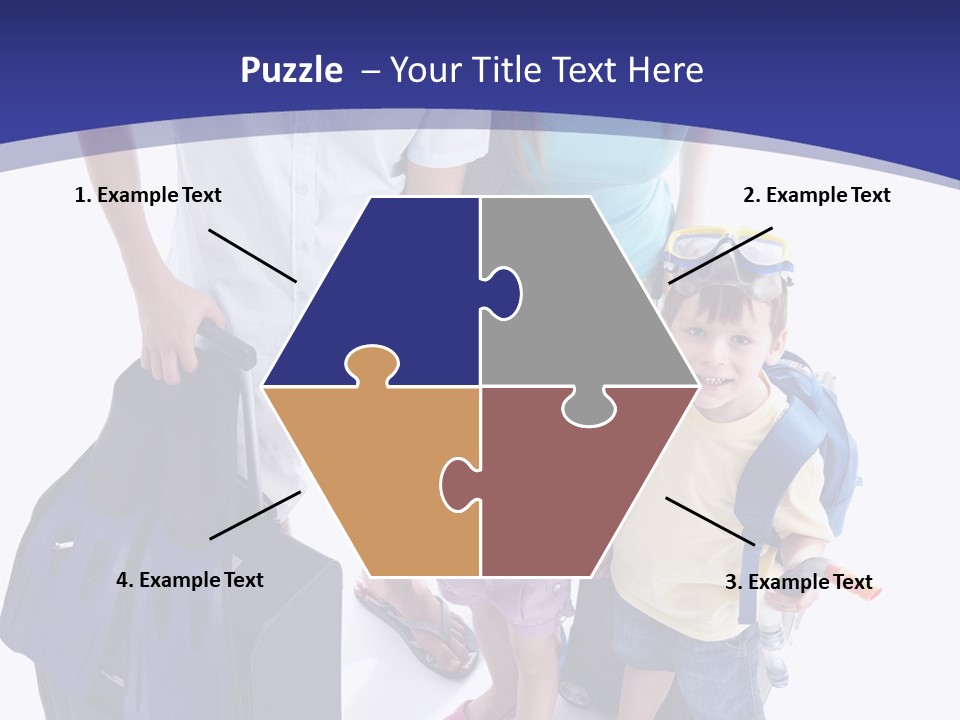 Parent Holiday White PowerPoint Template