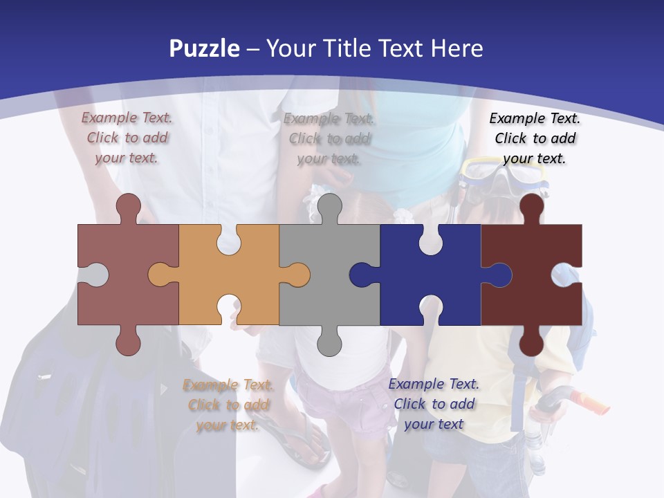 Parent Holiday White PowerPoint Template