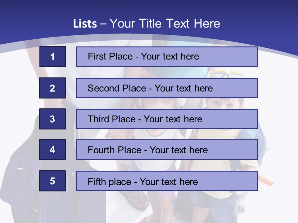Parent Holiday White PowerPoint Template
