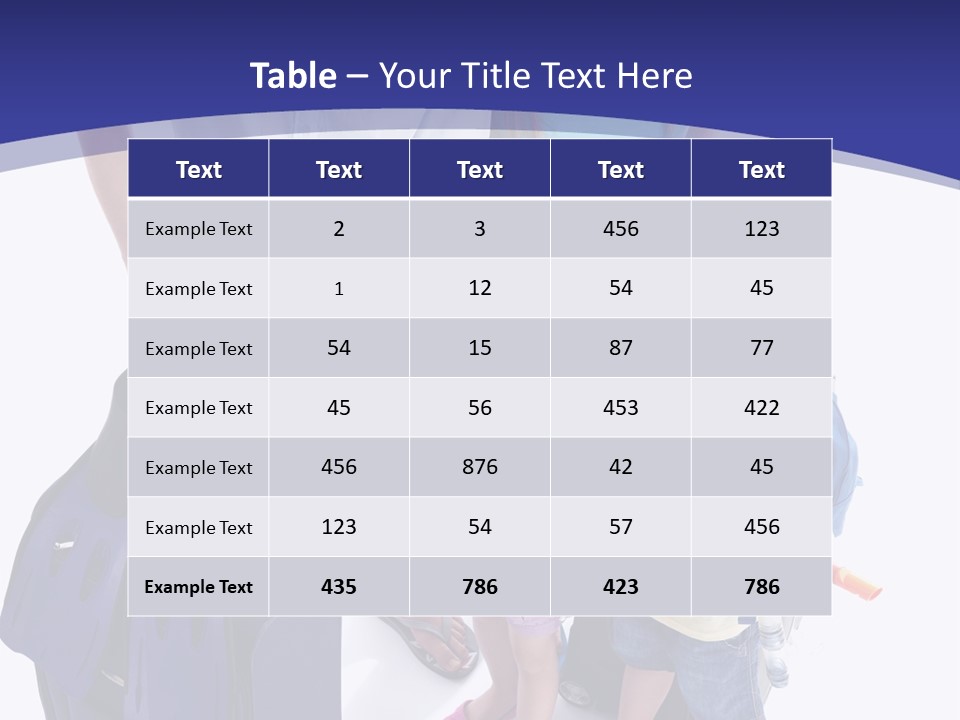 Parent Holiday White PowerPoint Template