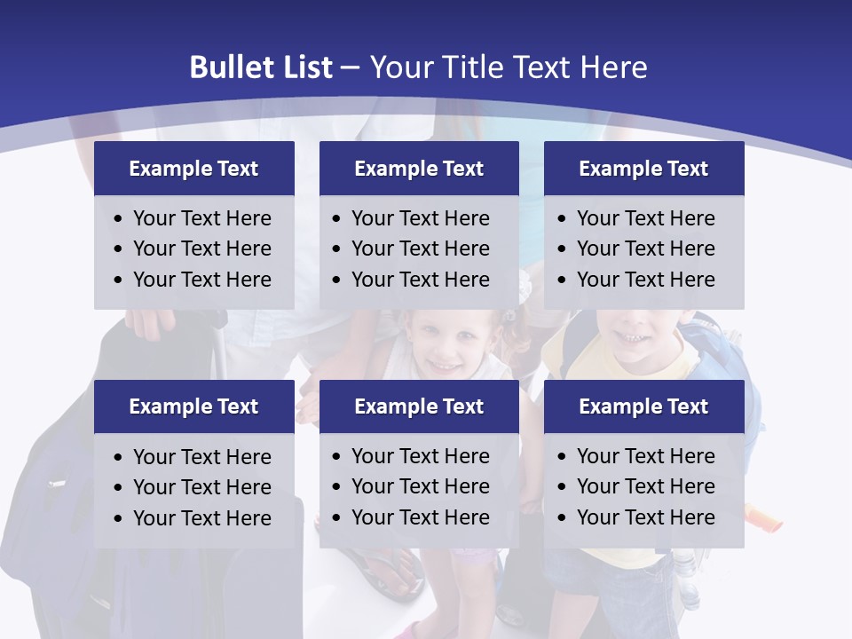 Parent Holiday White PowerPoint Template