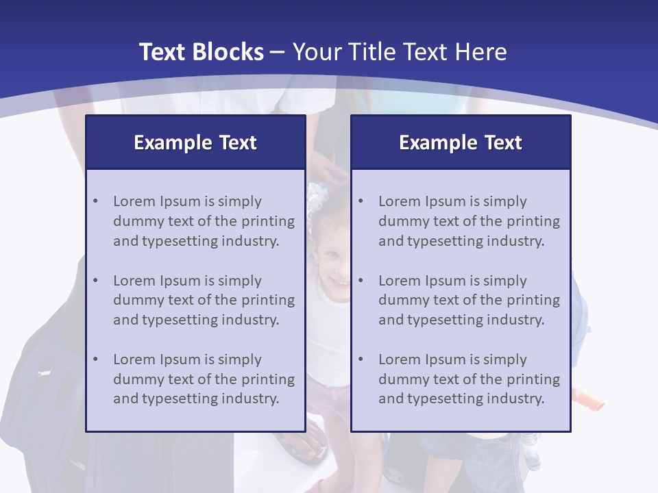 Parent Holiday White PowerPoint Template