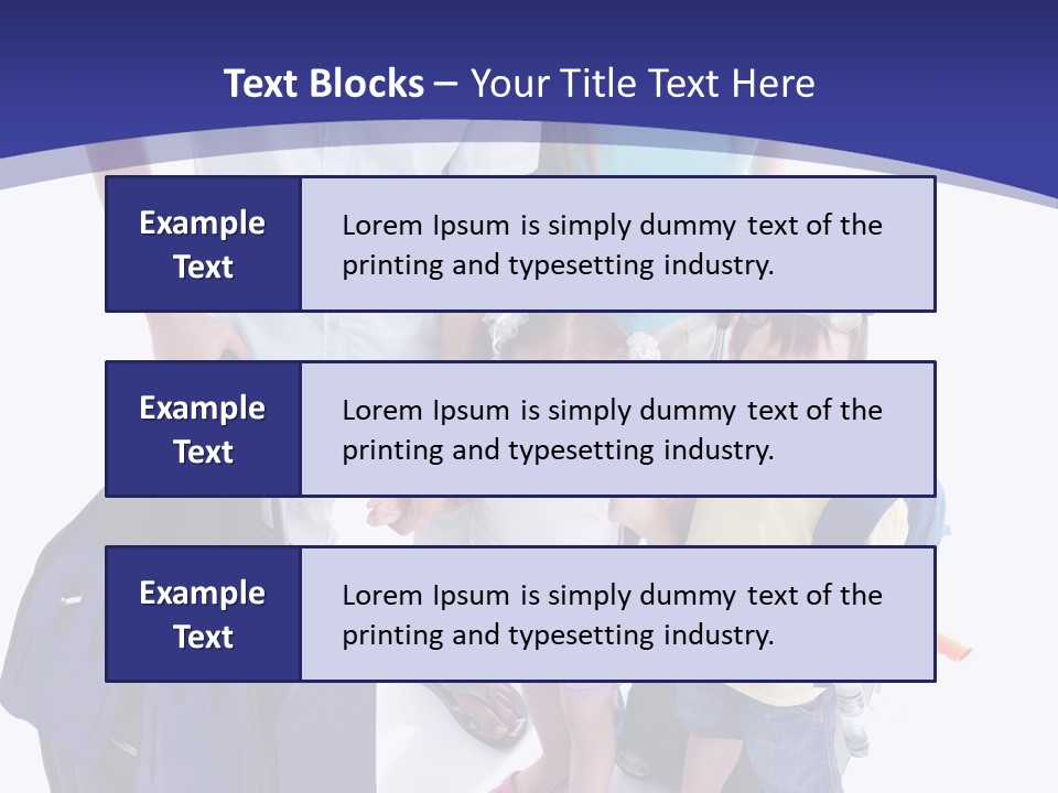 Parent Holiday White PowerPoint Template