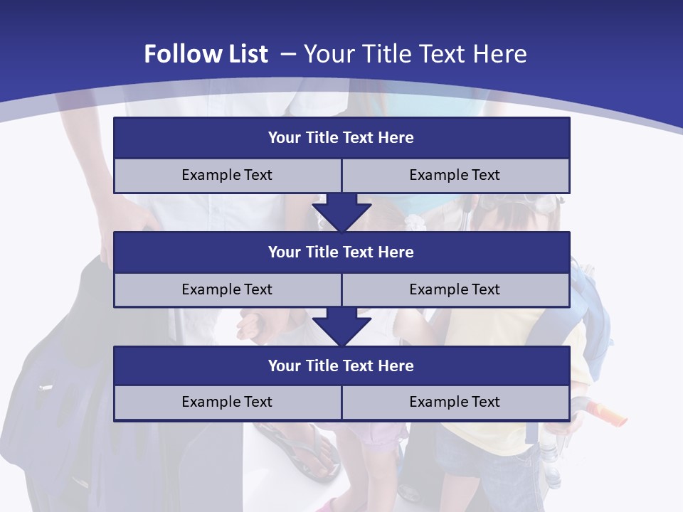 Parent Holiday White PowerPoint Template
