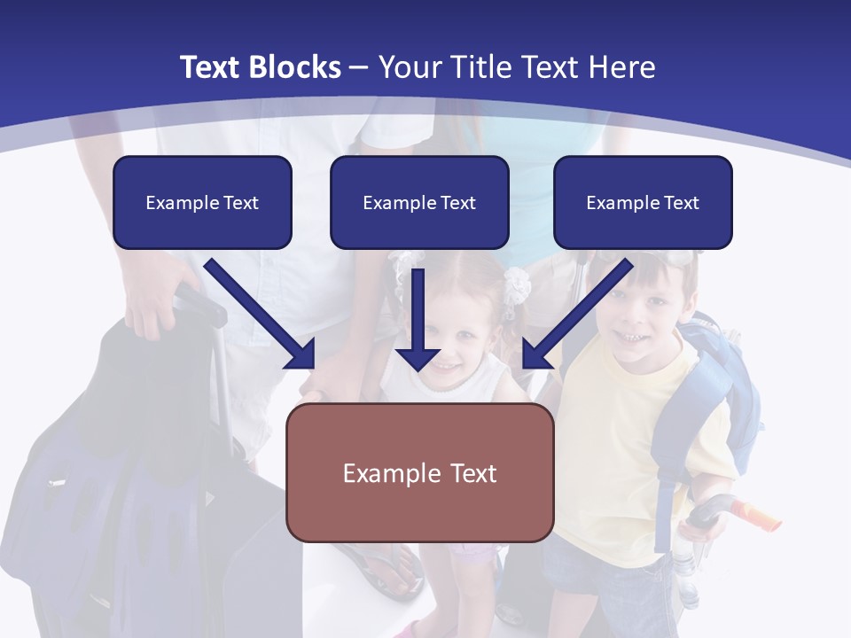 Parent Holiday White PowerPoint Template