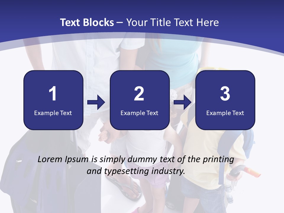 Parent Holiday White PowerPoint Template