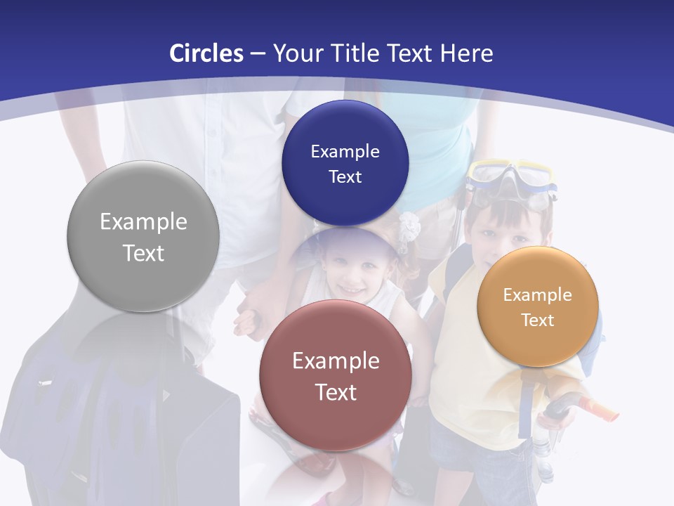 Parent Holiday White PowerPoint Template