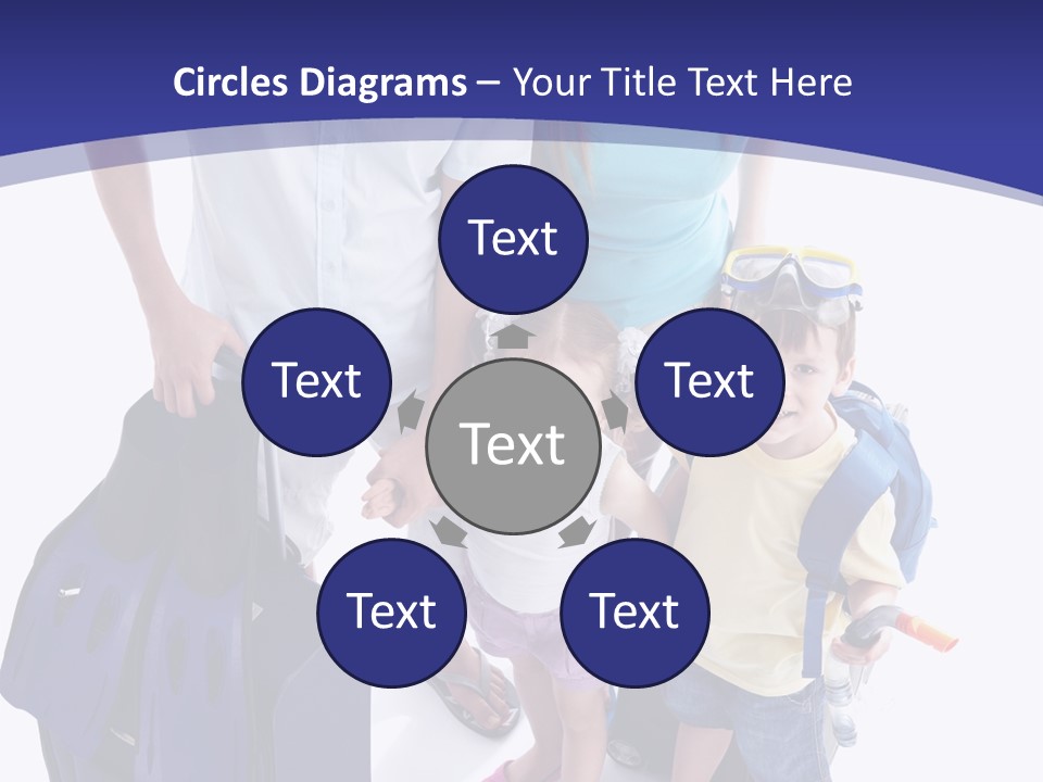 Parent Holiday White PowerPoint Template