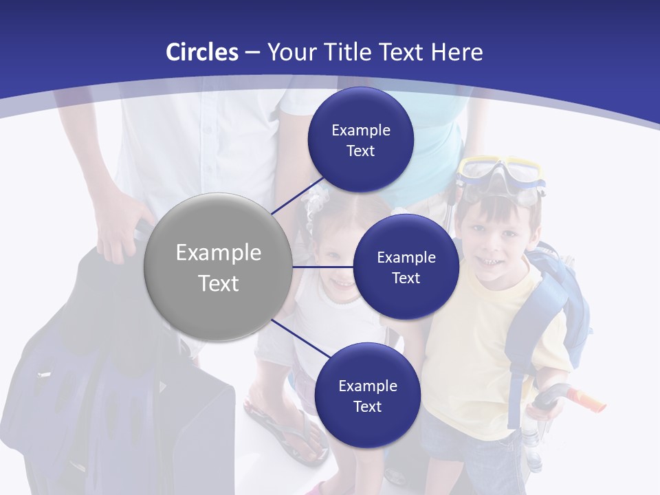 Parent Holiday White PowerPoint Template