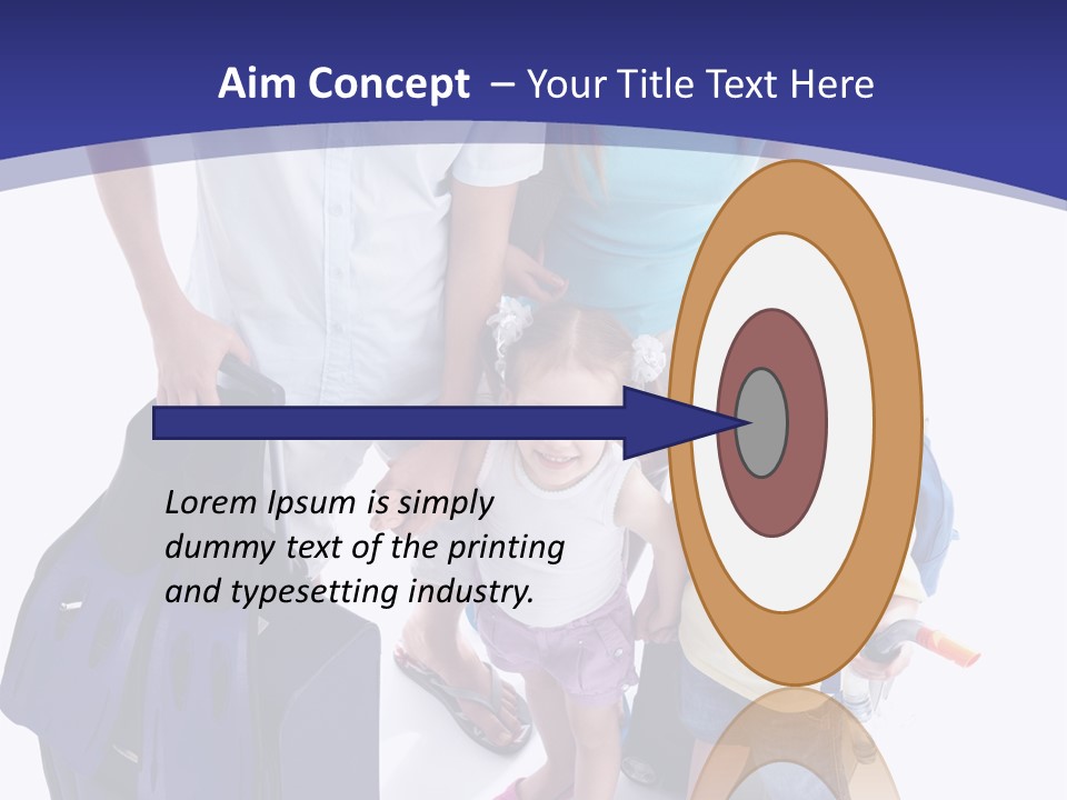 Parent Holiday White PowerPoint Template