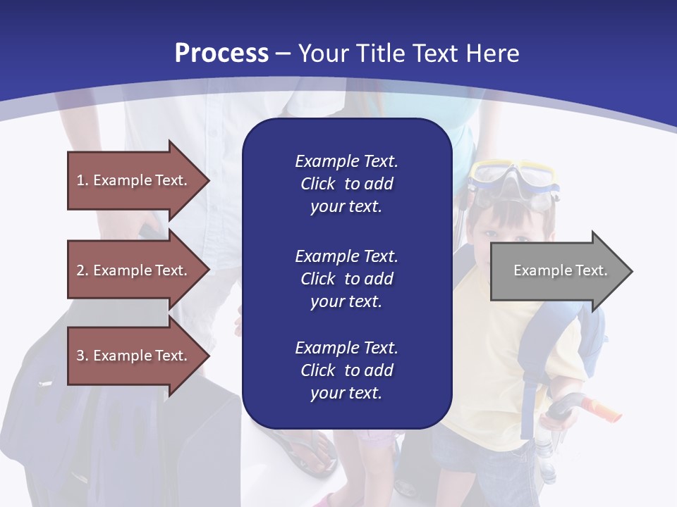 Parent Holiday White PowerPoint Template