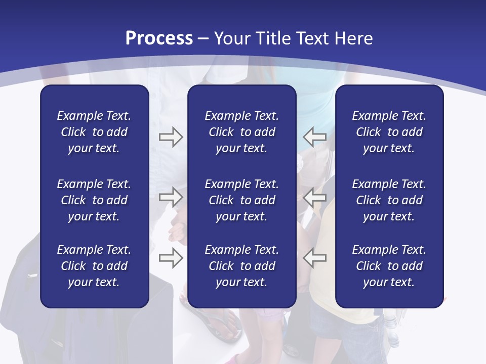 Parent Holiday White PowerPoint Template