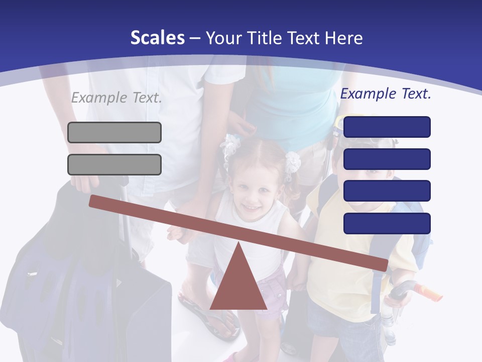 Parent Holiday White PowerPoint Template