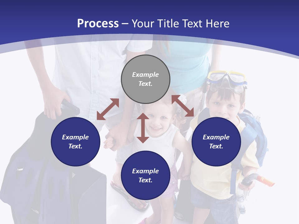 Parent Holiday White PowerPoint Template