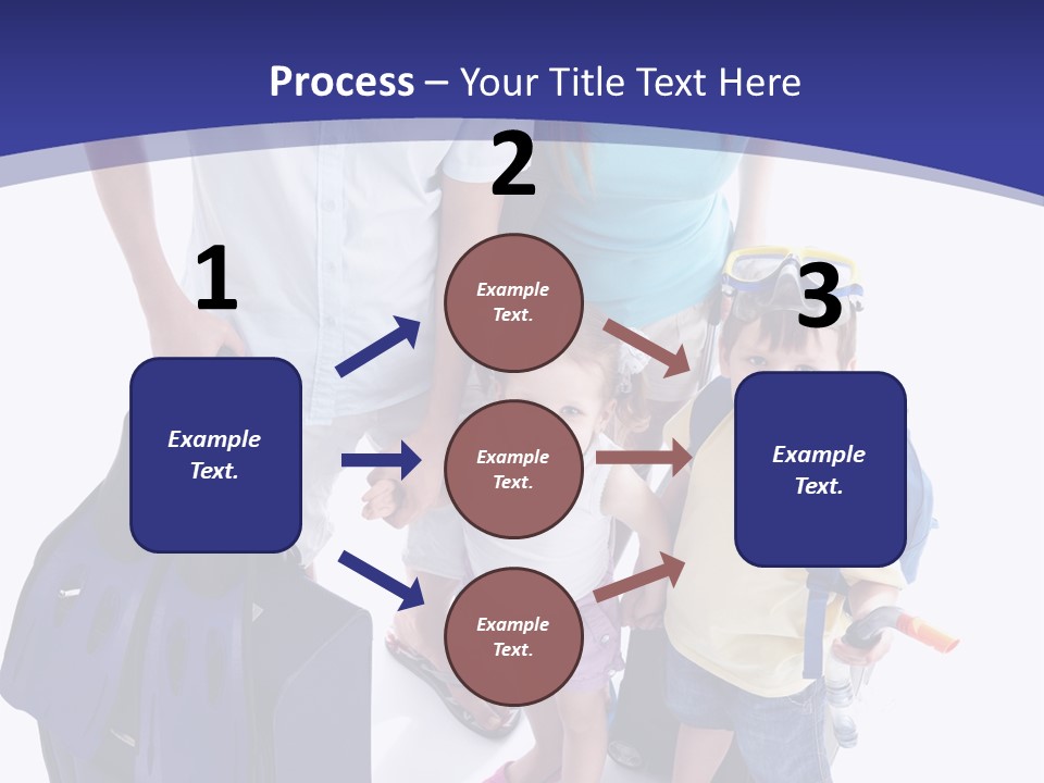 Parent Holiday White PowerPoint Template