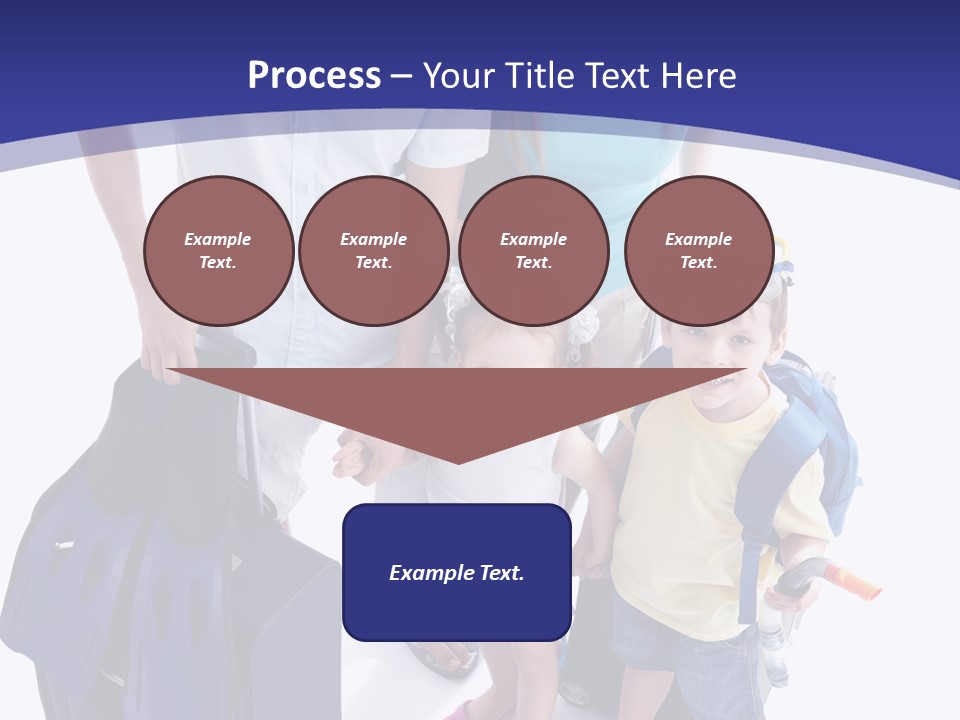 Parent Holiday White PowerPoint Template