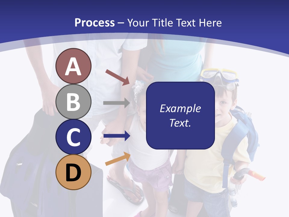 Parent Holiday White PowerPoint Template