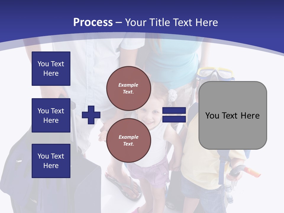 Parent Holiday White PowerPoint Template