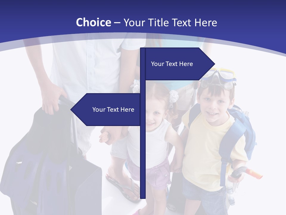 Parent Holiday White PowerPoint Template