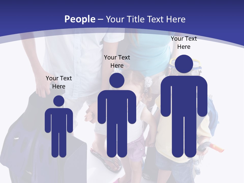 Parent Holiday White PowerPoint Template