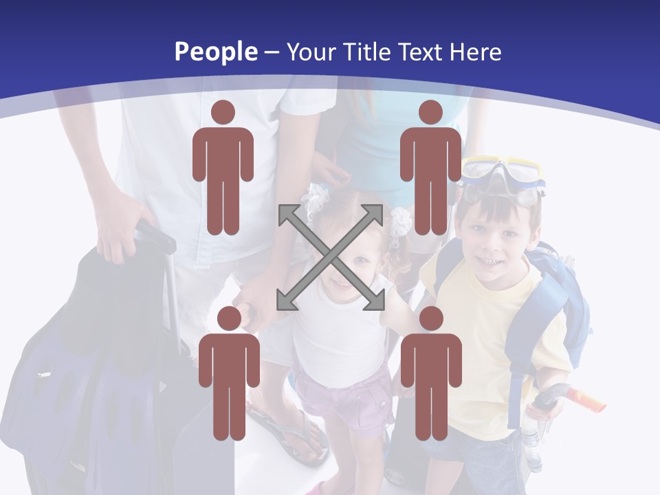 Parent Holiday White PowerPoint Template