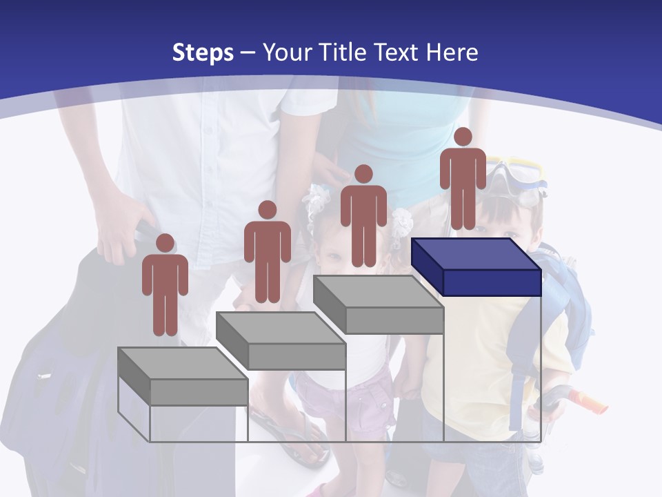 Parent Holiday White PowerPoint Template