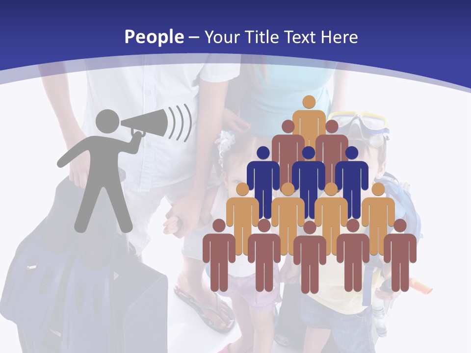 Parent Holiday White PowerPoint Template