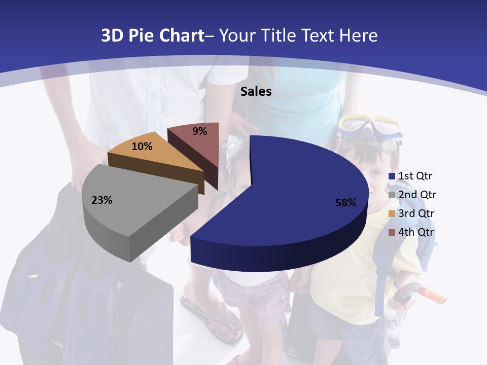 Parent Holiday White PowerPoint Template