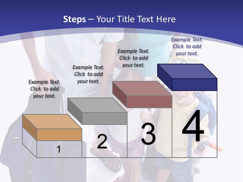 Parent Holiday White PowerPoint Template