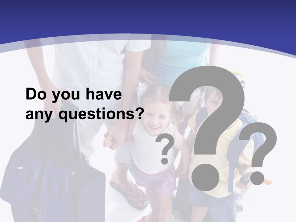 Parent Holiday White PowerPoint Template