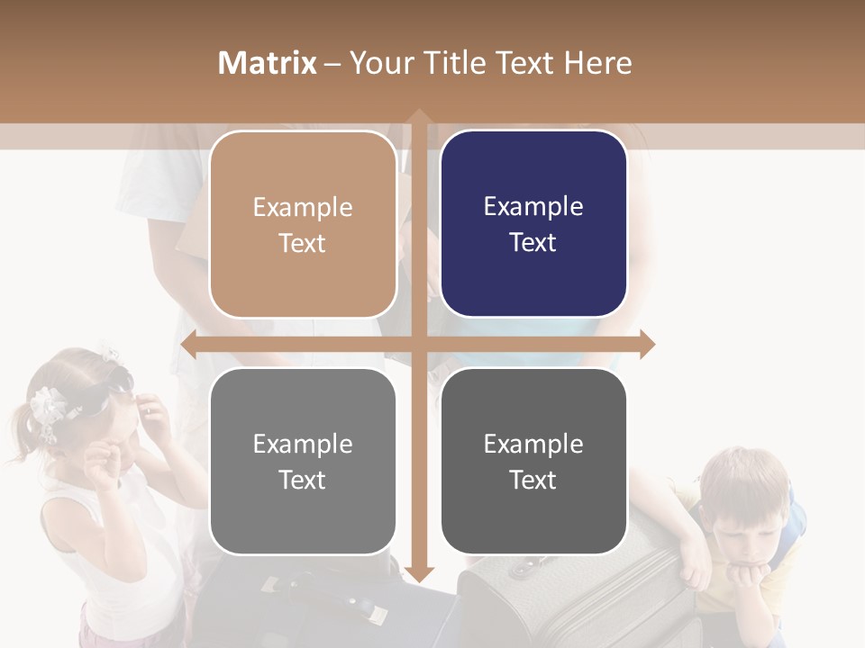 Worried Daughter Traveller PowerPoint Template