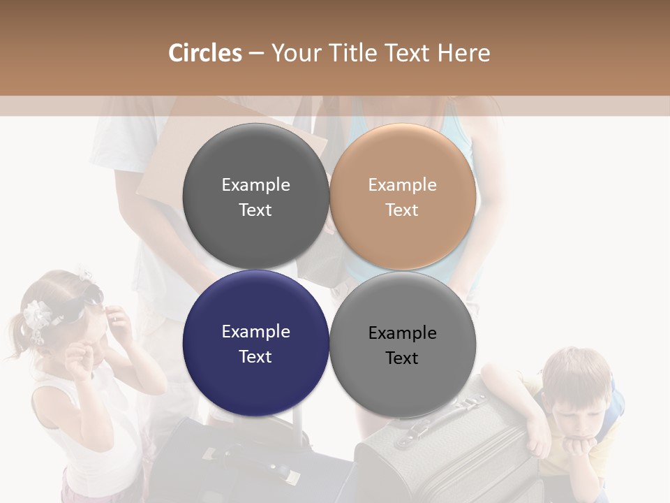 Worried Daughter Traveller PowerPoint Template