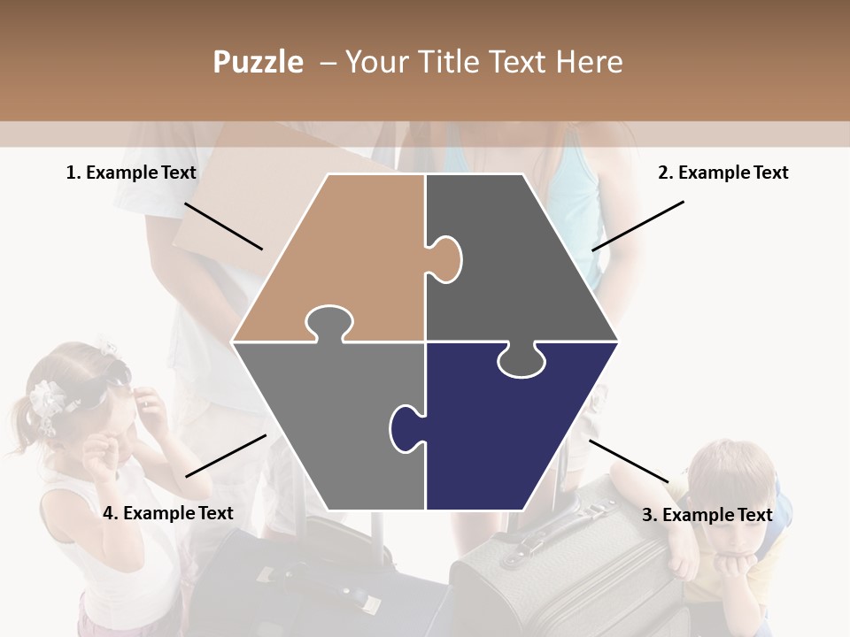 Worried Daughter Traveller PowerPoint Template