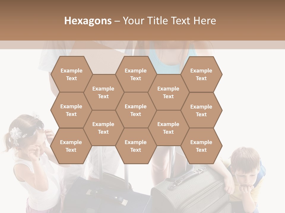 Worried Daughter Traveller PowerPoint Template