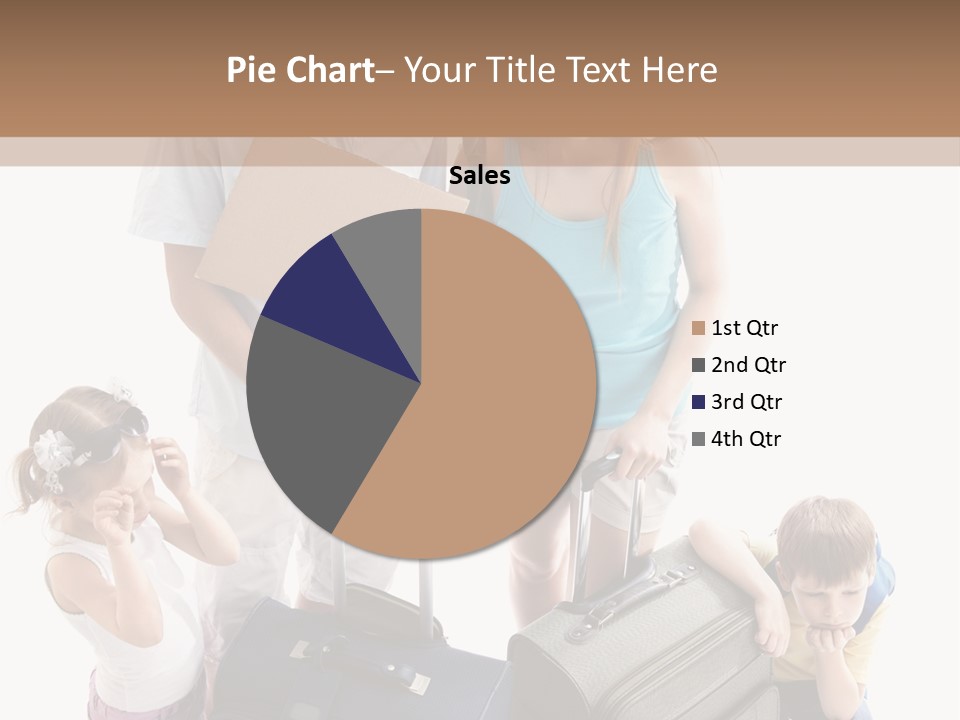 Worried Daughter Traveller PowerPoint Template