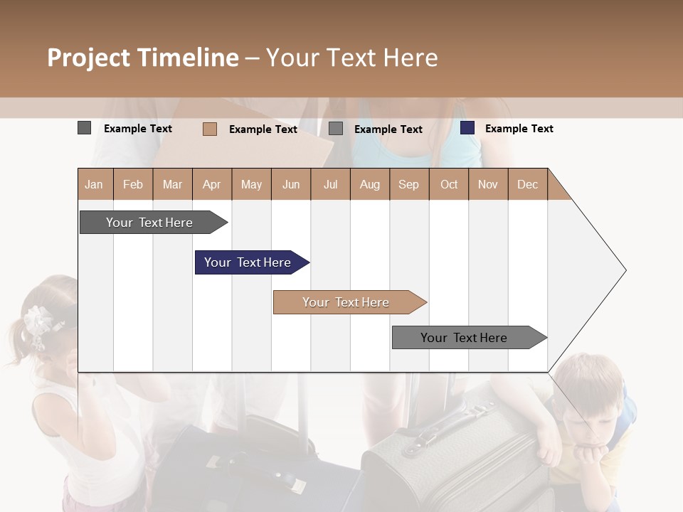 Worried Daughter Traveller PowerPoint Template