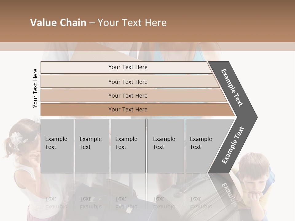 Worried Daughter Traveller PowerPoint Template