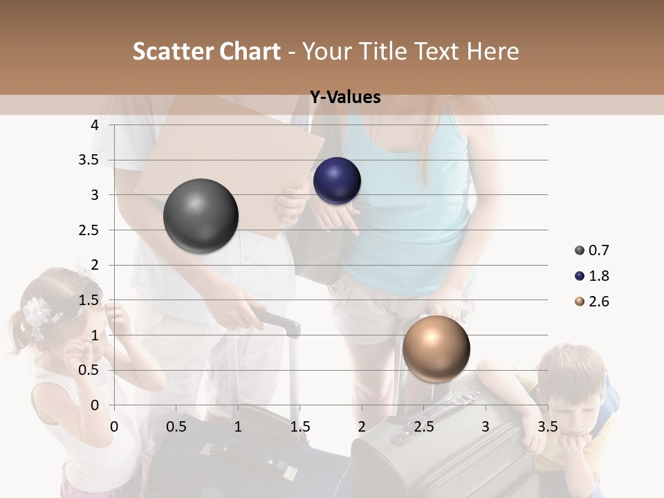Worried Daughter Traveller PowerPoint Template