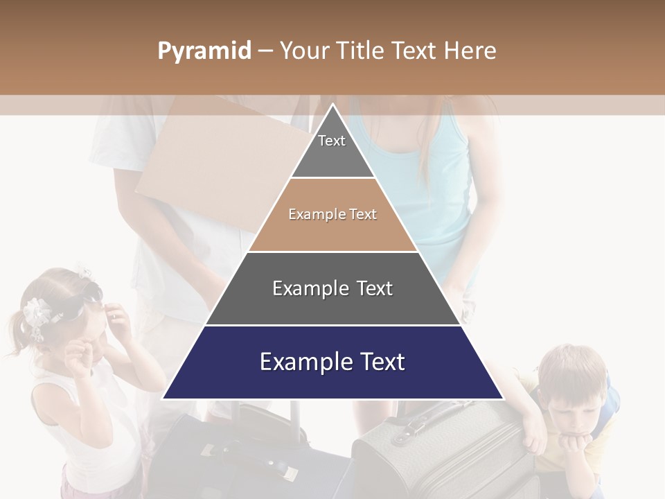 Worried Daughter Traveller PowerPoint Template