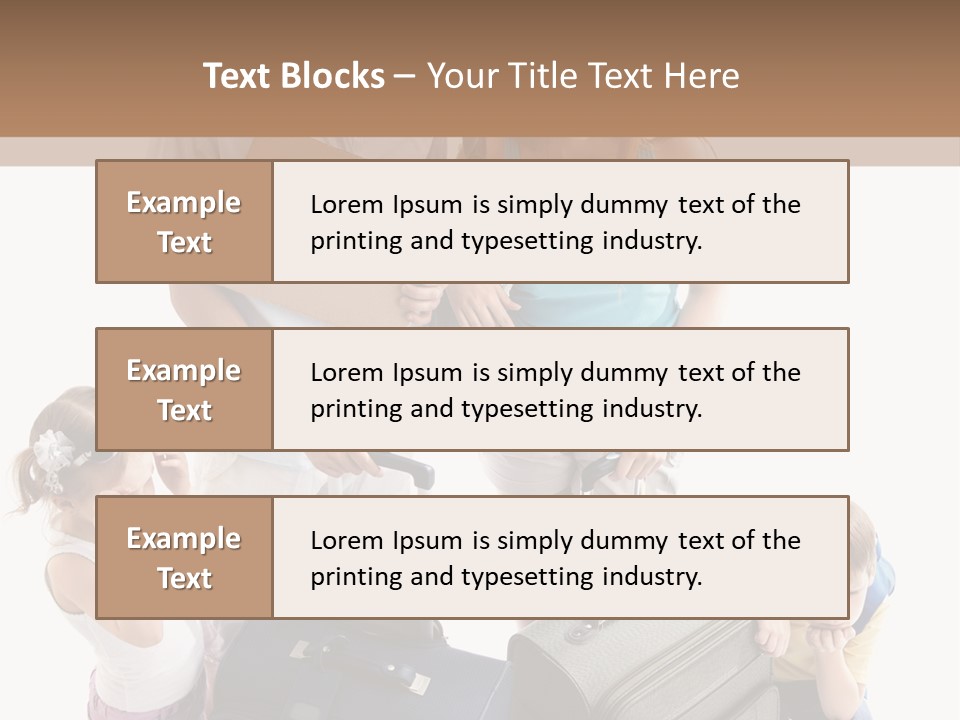 Worried Daughter Traveller PowerPoint Template