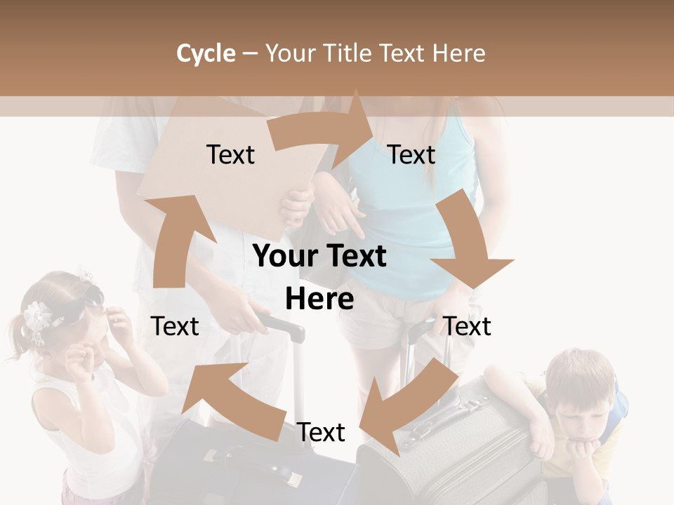 Worried Daughter Traveller PowerPoint Template