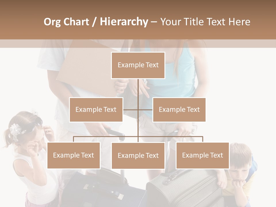 Worried Daughter Traveller PowerPoint Template