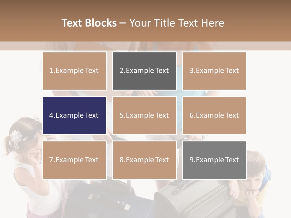 Worried Daughter Traveller PowerPoint Template