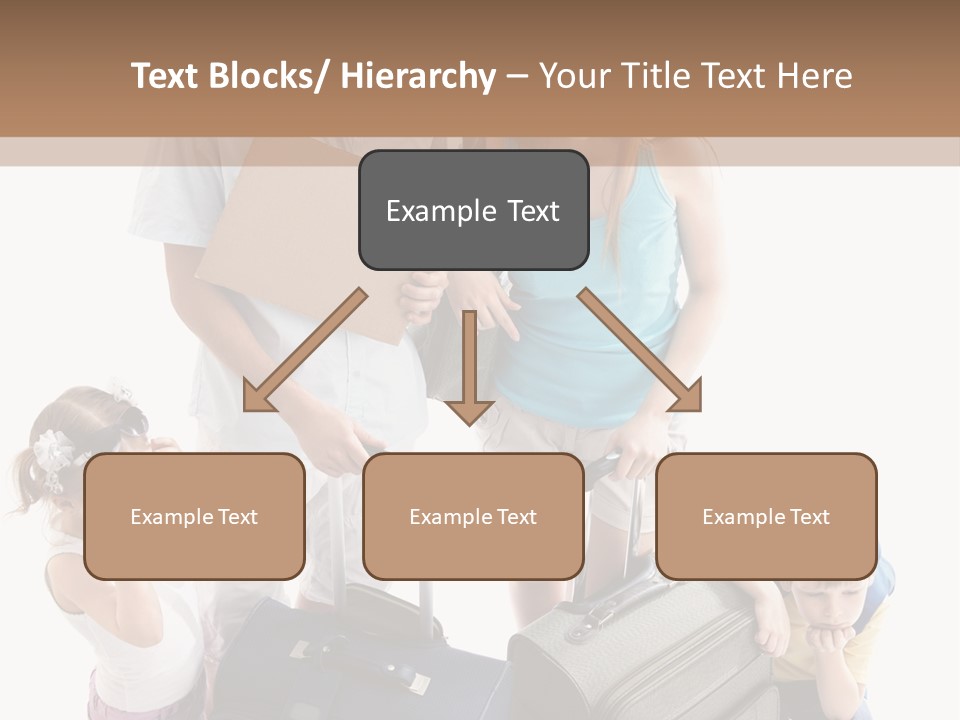 Worried Daughter Traveller PowerPoint Template