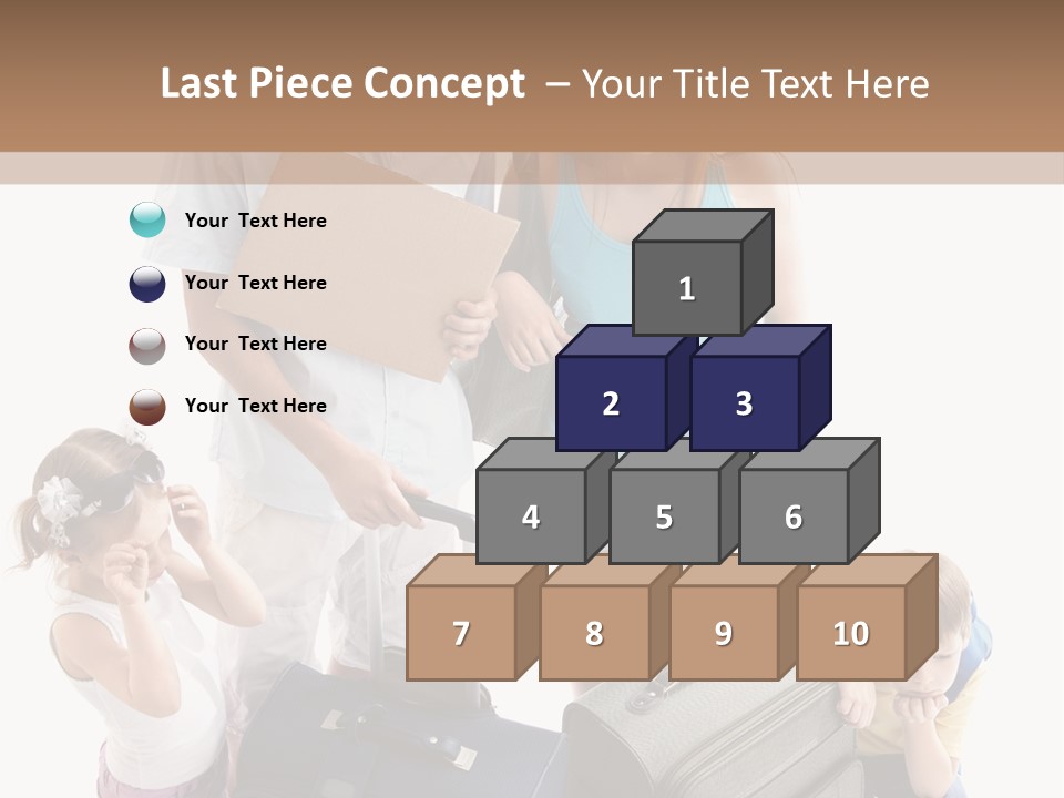 Worried Daughter Traveller PowerPoint Template